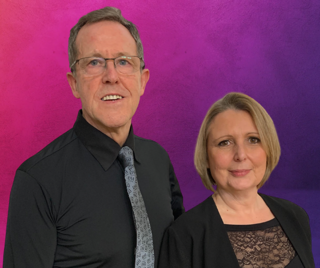 Peter Davies and Gail Brockelsby