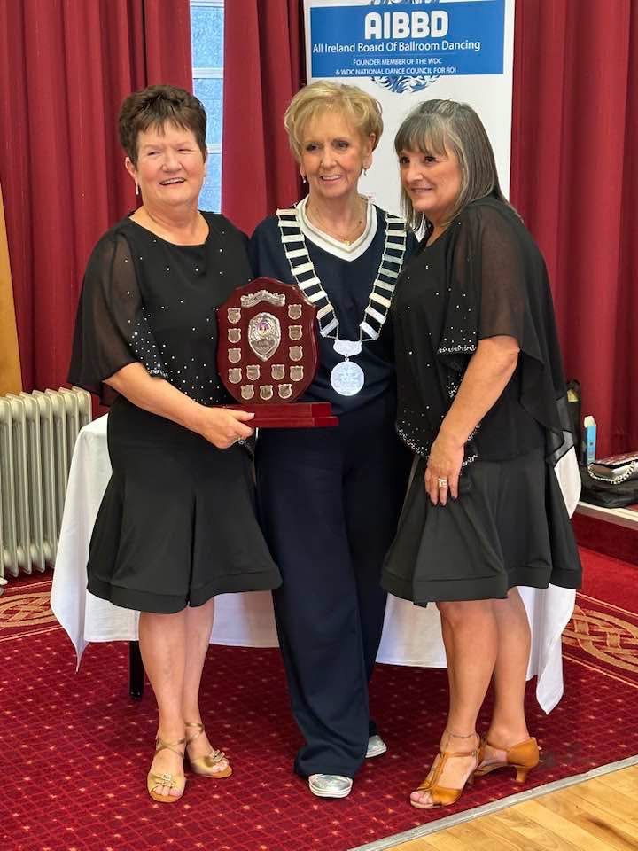 Carol O'Brien partnered by Sharon Kayne Honey Kiss CCC