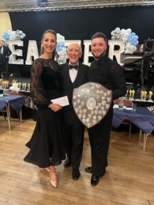 Lewis Frobisher and Bethany Rushby